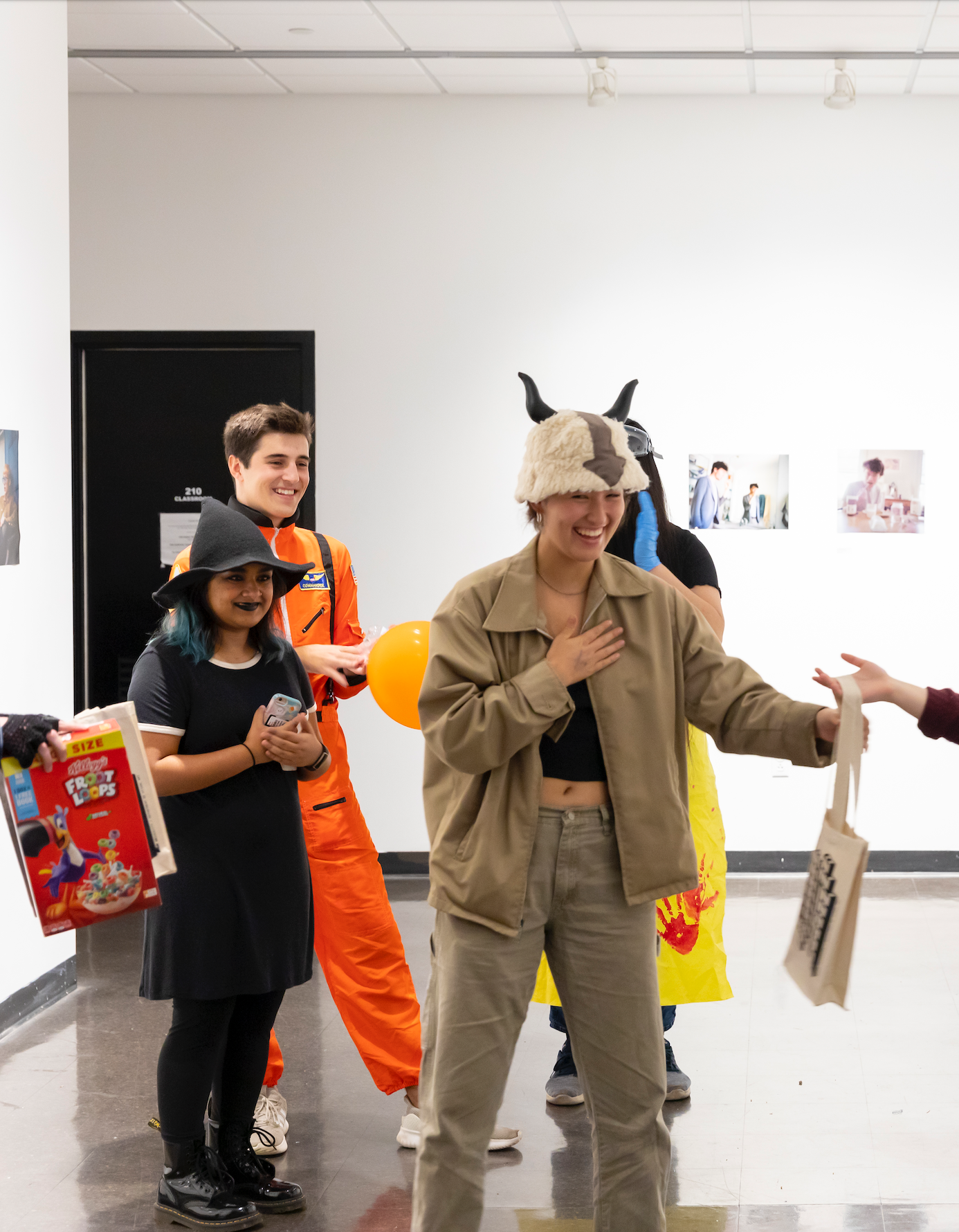 Costume contest at the VA Halloween Social